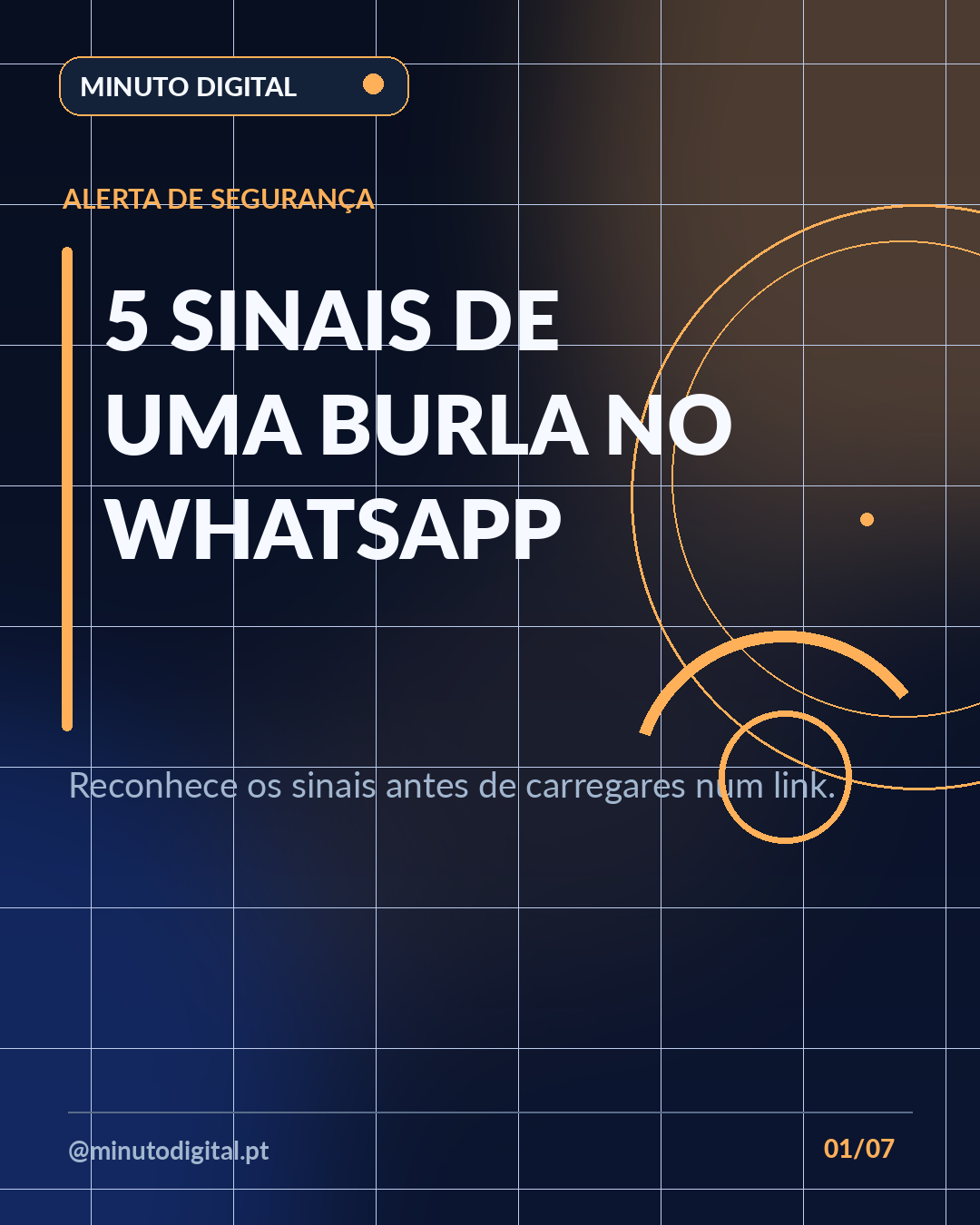 Ilustração do artigo: 5 sinais de uma possível burla no WhatsApp